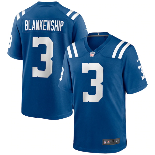 mens nike rodrigo blankenship royal indianapolis colts game jersey